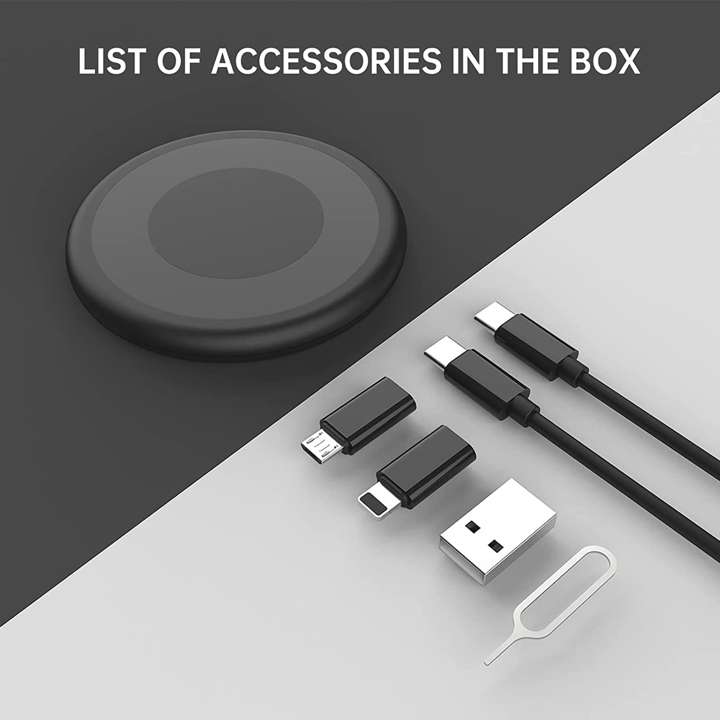 All-in-One Travel Data Cable & SIM Kit – Type-C, Lightning, Micro USB, OTG, SIM Ejector & Storage
