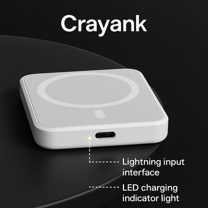 Crayank AirPro 2nd Gen Type-C Wireless Earbuds + FREE MagSafe Power Bank | Limited Edition