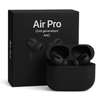 Crayank Air Pro 2nd Generation ANC (Type - C) |Black Edition | Premium Sound Experience | 100% Warranty Covered