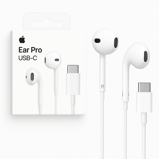 Crayank Type C Wired Earphones with HD Mic| Powerful Audio with base | White
