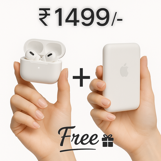 Crayank AirPro 2nd Gen Type-C Wireless Earbuds + FREE MagSafe Power Bank | Limited Edition