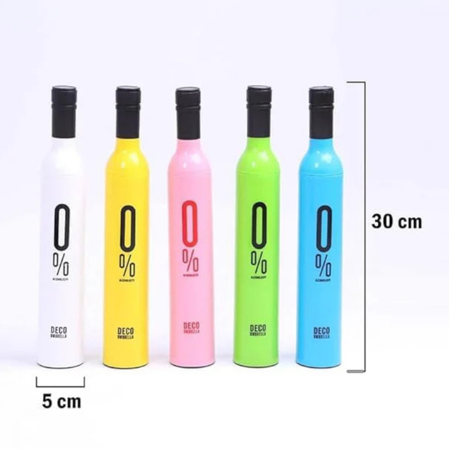 Crayank Portable Bottle Umbrella – Windproof, Rainproof & UV Protection for All Weather