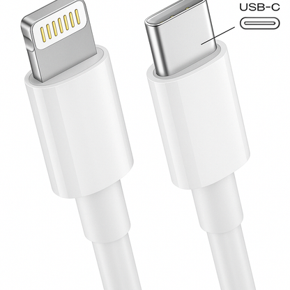 Crayank Premium USB-C to Lightning Cable – Fast Charging & Data Sync for iPhone & iPad