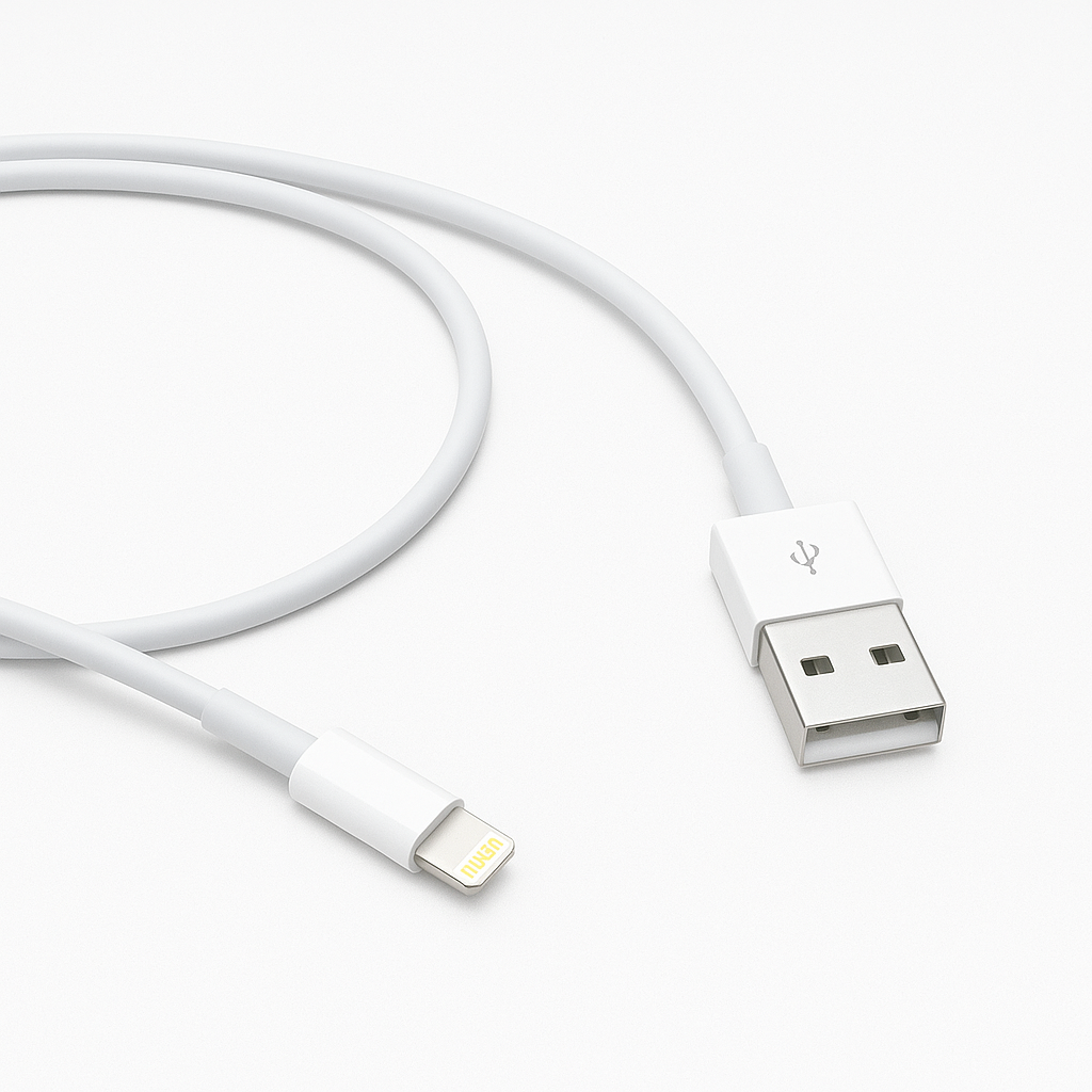 Crayank USB to Lightning Fast Charging Data Cable for iPhone 15 / iPhone 15 Plus/iPhone 15 Pro / iPhone15 Pro Max/iPad 1Mtr